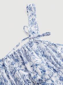 Lovito Vestido Casual Recorte Floral 2