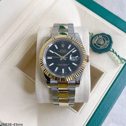 ROLEX DATEJUST MISTO PRETO 41MM 1