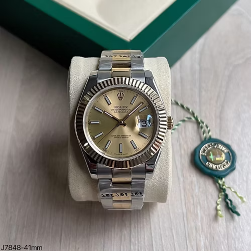 ROLEX DATEJUST MISTO DOURADO 41MM 1