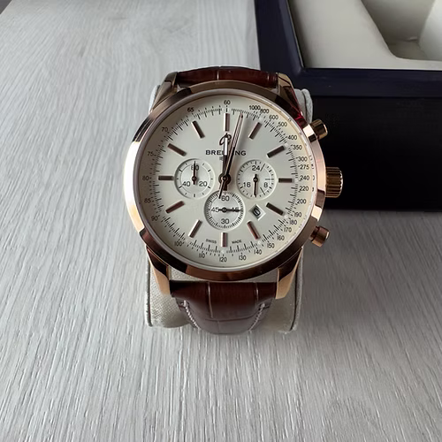 BREITLING TRANSOCEAN ROSE COURO 44MM 1