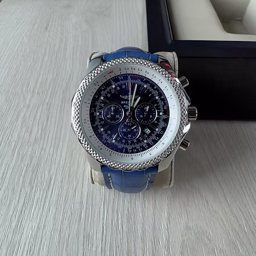 BREITLING BENTLEY PRATA AZUL 46MM 1