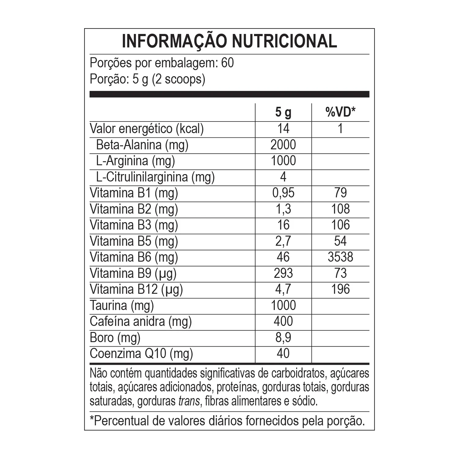 Pré-Treino | Nuclear Rush | 300g - Bodyaction 2