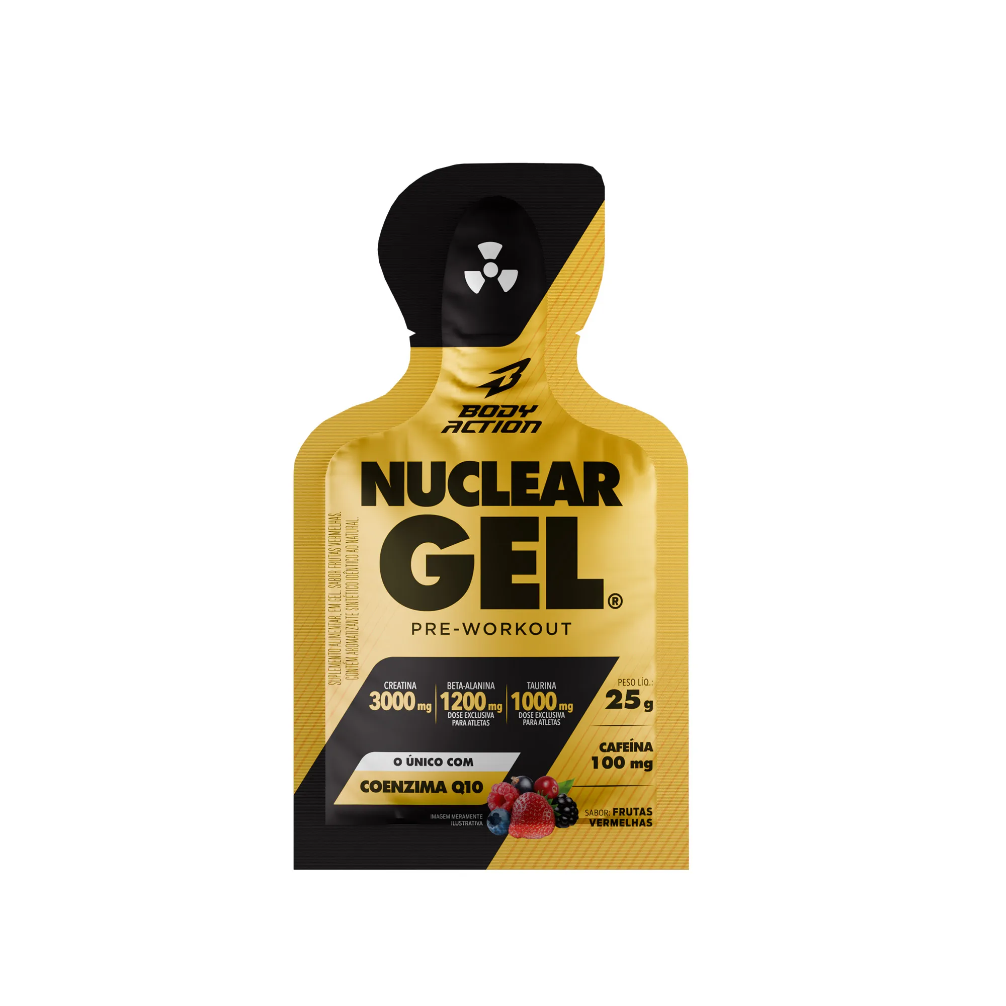 Pré-Treino em Gel | Nuclear Gel | 30g (10 Sachês) - Bodyaction 2