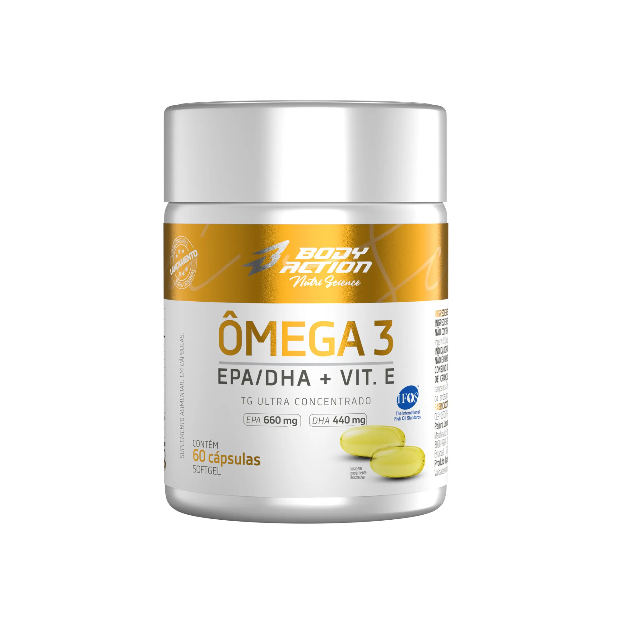 Ômega 3 | 60 Cápsulas - Bodyaction 1