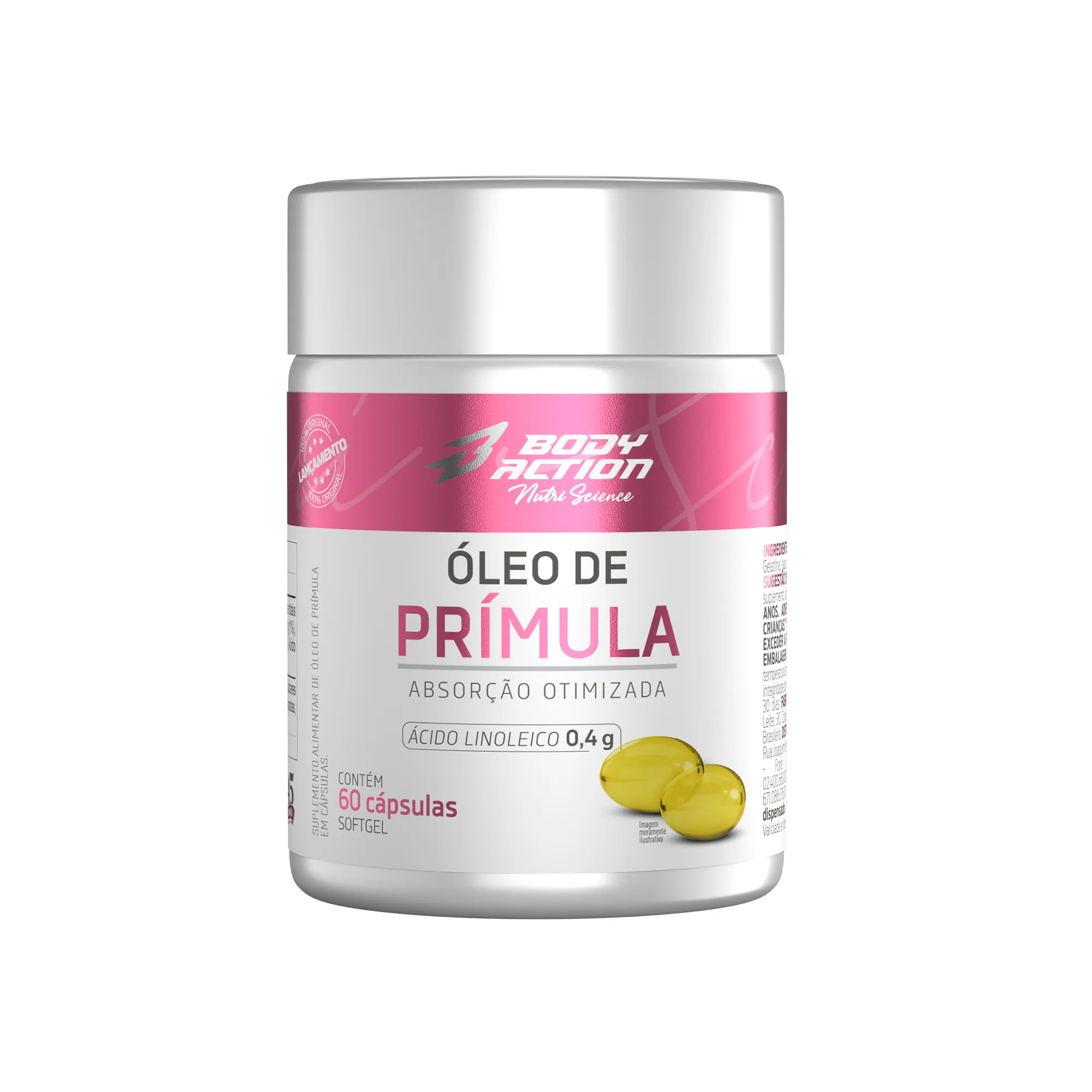 Óleo de Prímula | 60 Cápsulas - Bodyaction 1