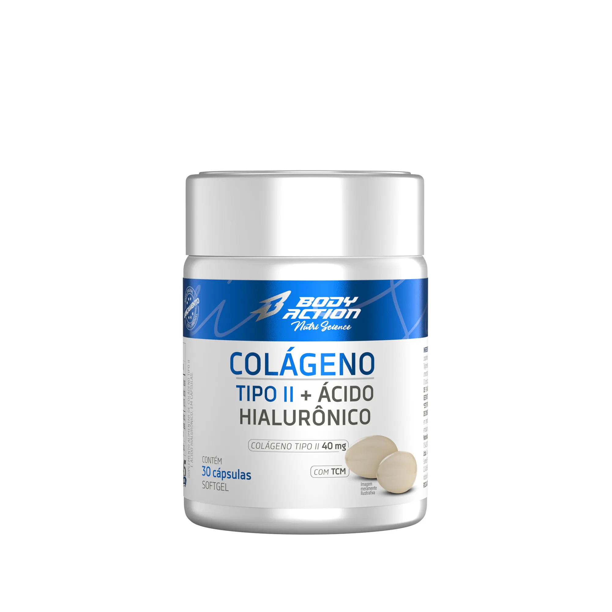 Colágeno Tipo II + Ácido Hialurônico | 30 Cápsulas - Bodyaction 1