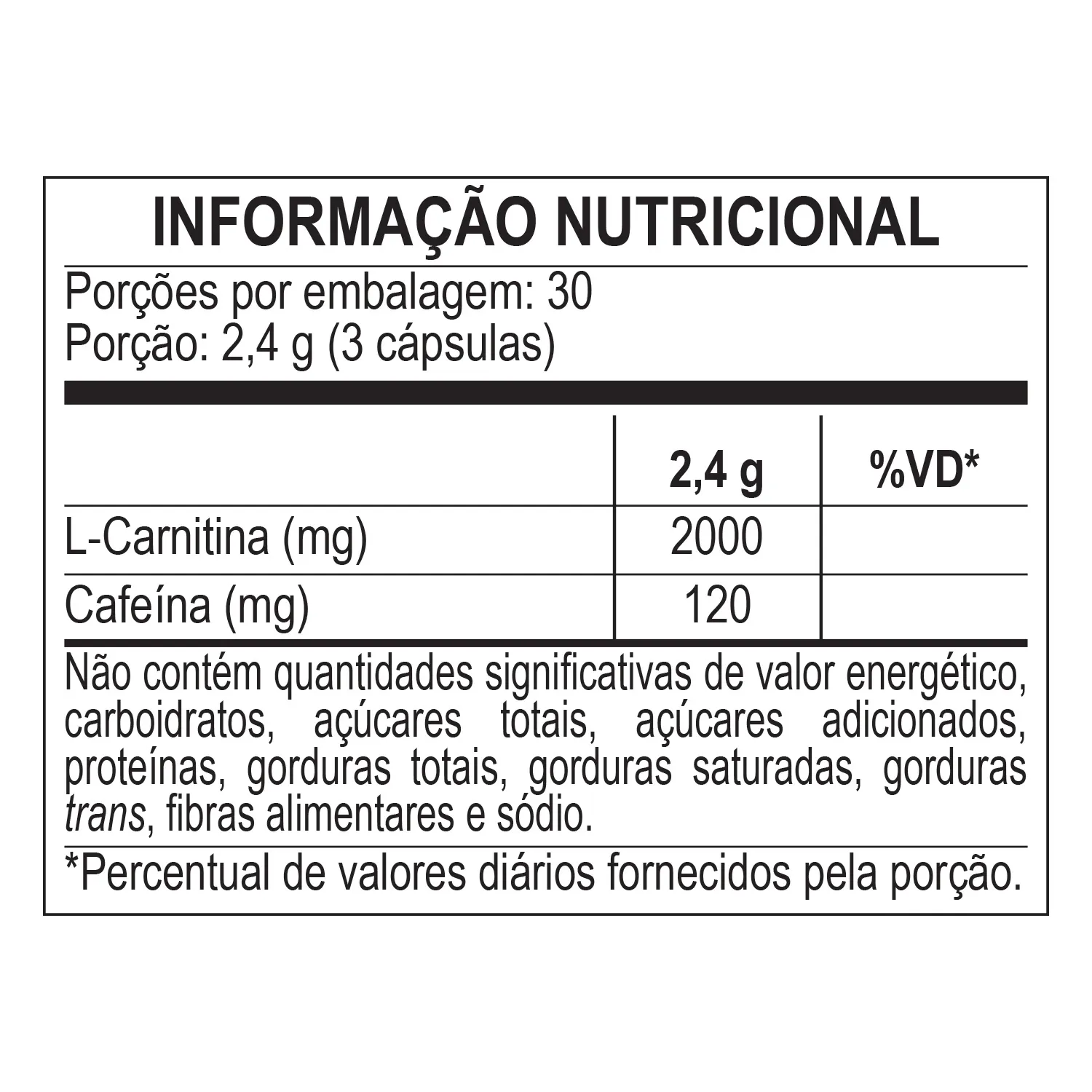 L-Carnitina Black | 90 Cápsulas - Bodyaction 2