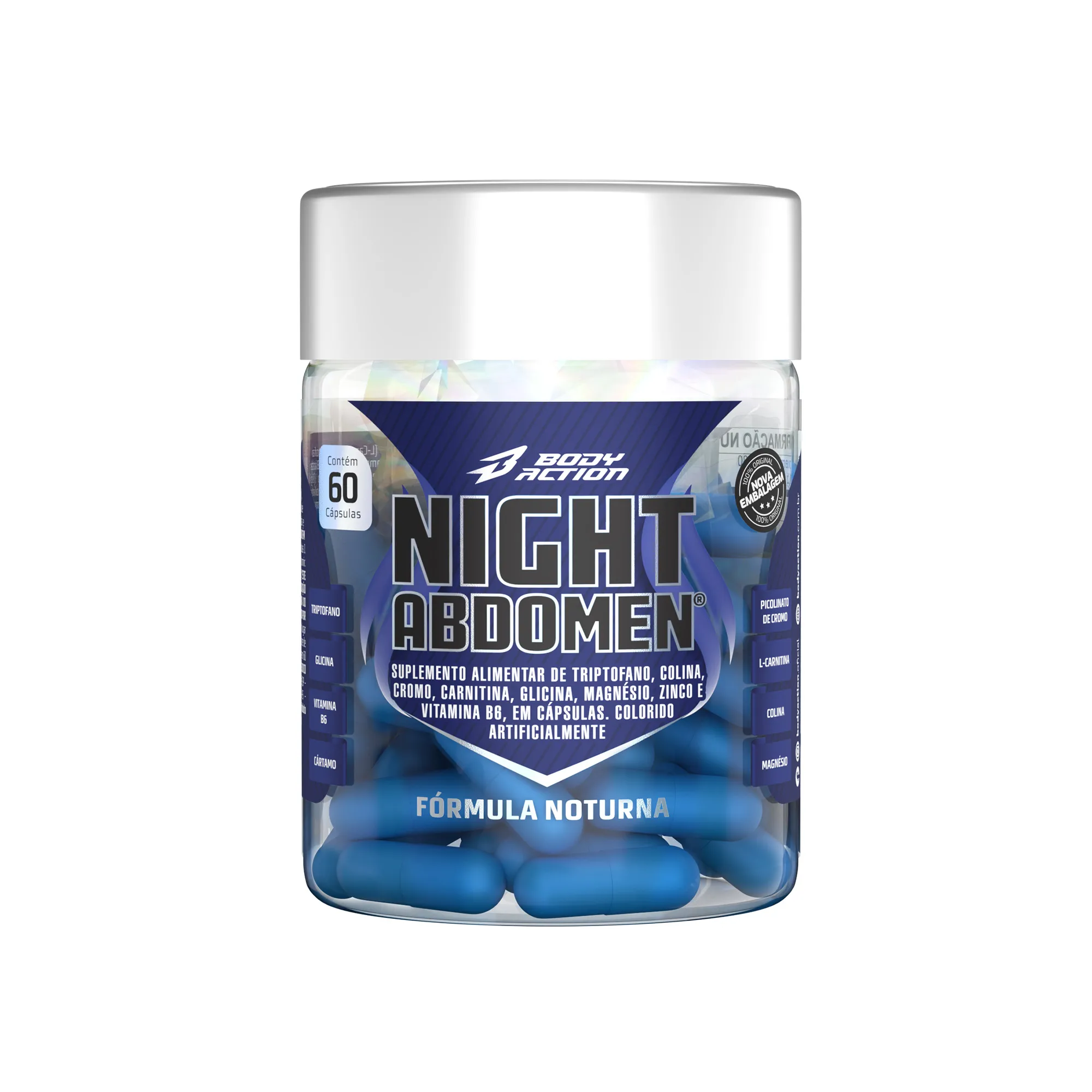 Night Abdomen | 60 Cápsulas - Bodyaction 1