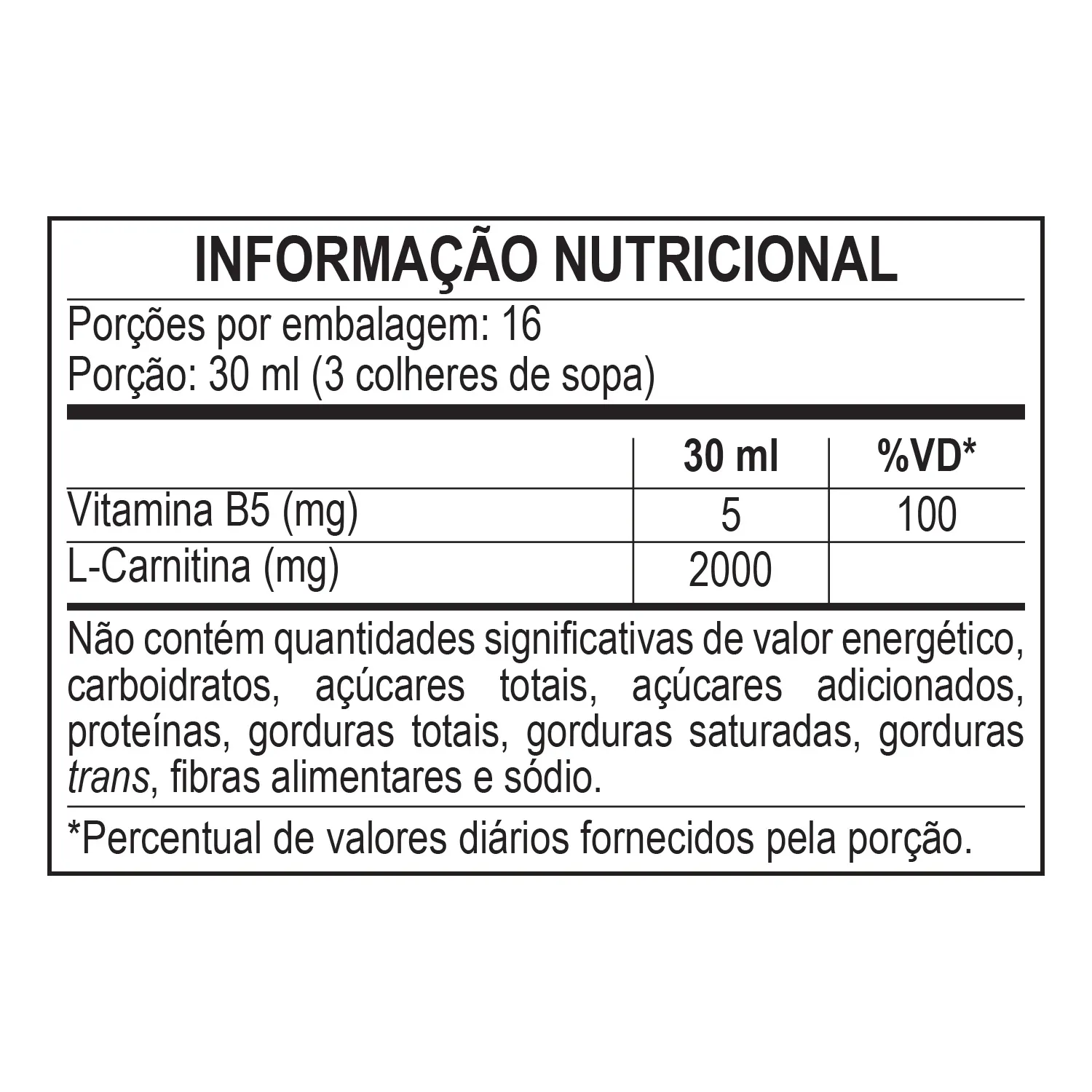 L-Carnitina 2000 | 100% Pura | 480ml - Bodyaction 2