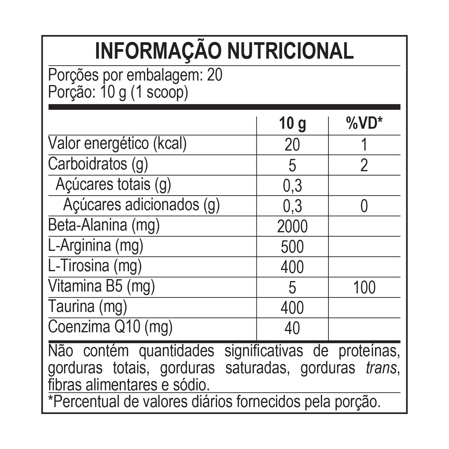 Pré-Treino Sem Cafeína | Pre-Night | 200g - Bodyaction 2