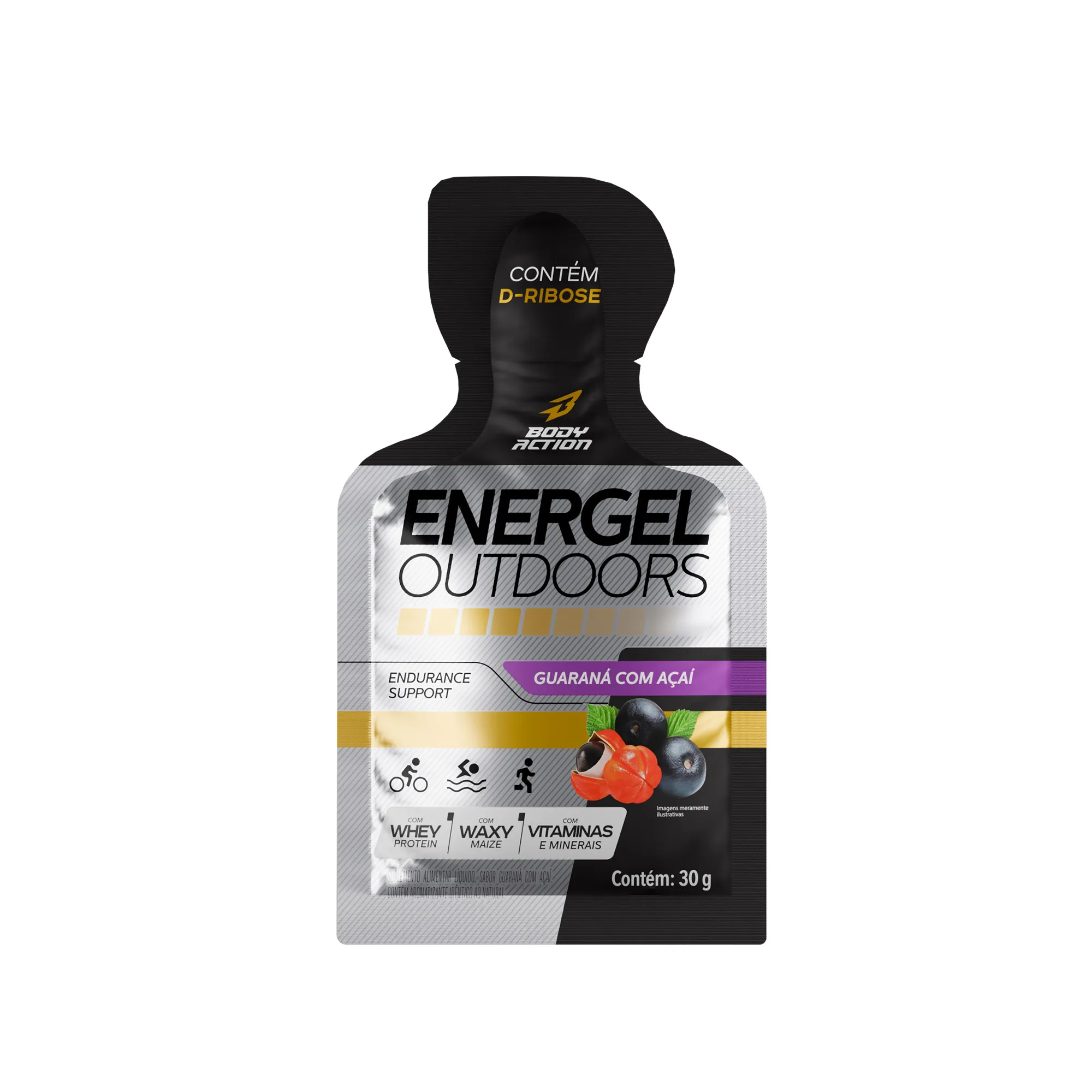 Energel Outdoors | 10 Sachês de 30g - Bodyaction 2
