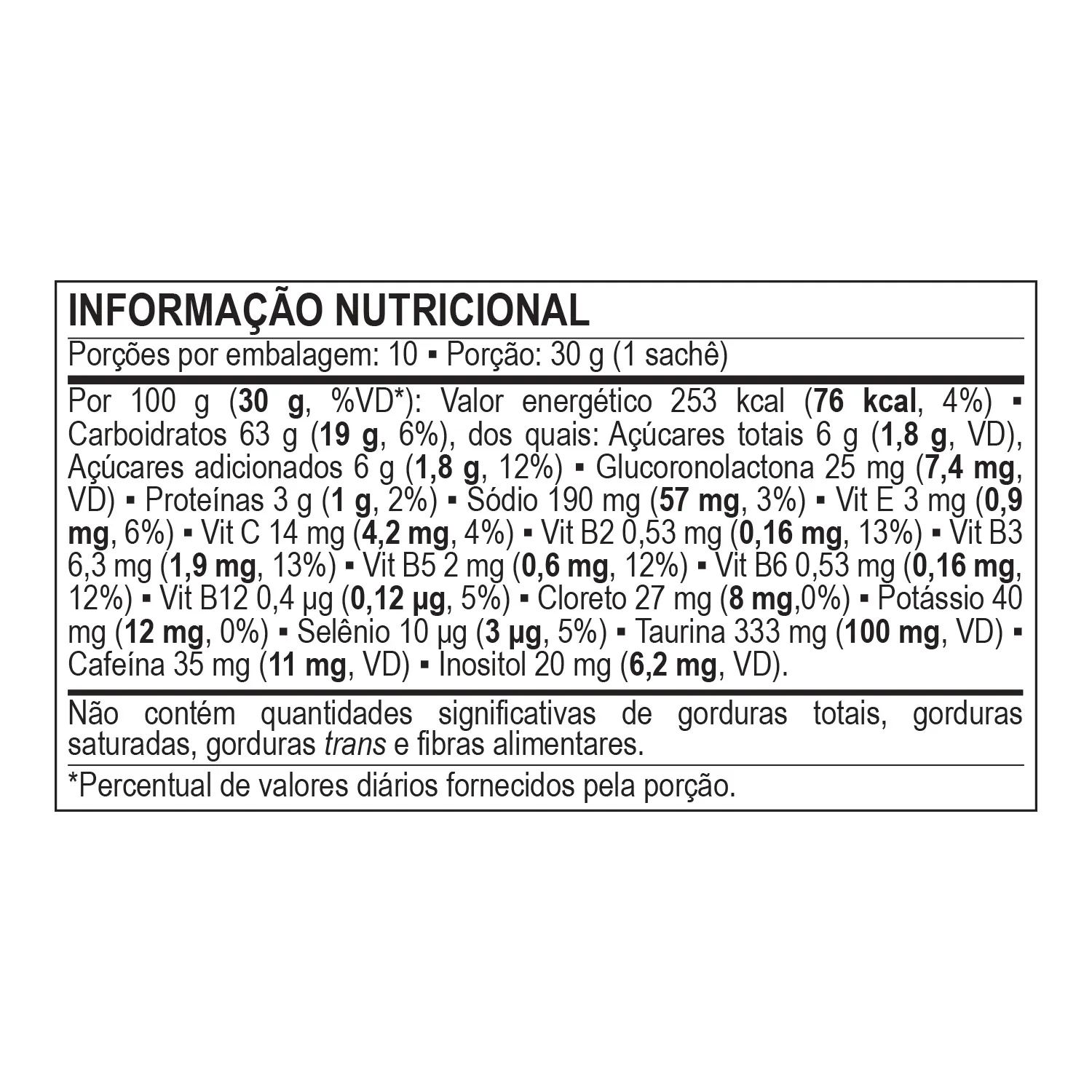 Energel Black | 10 Sachês de 30g- Bodyaction 4