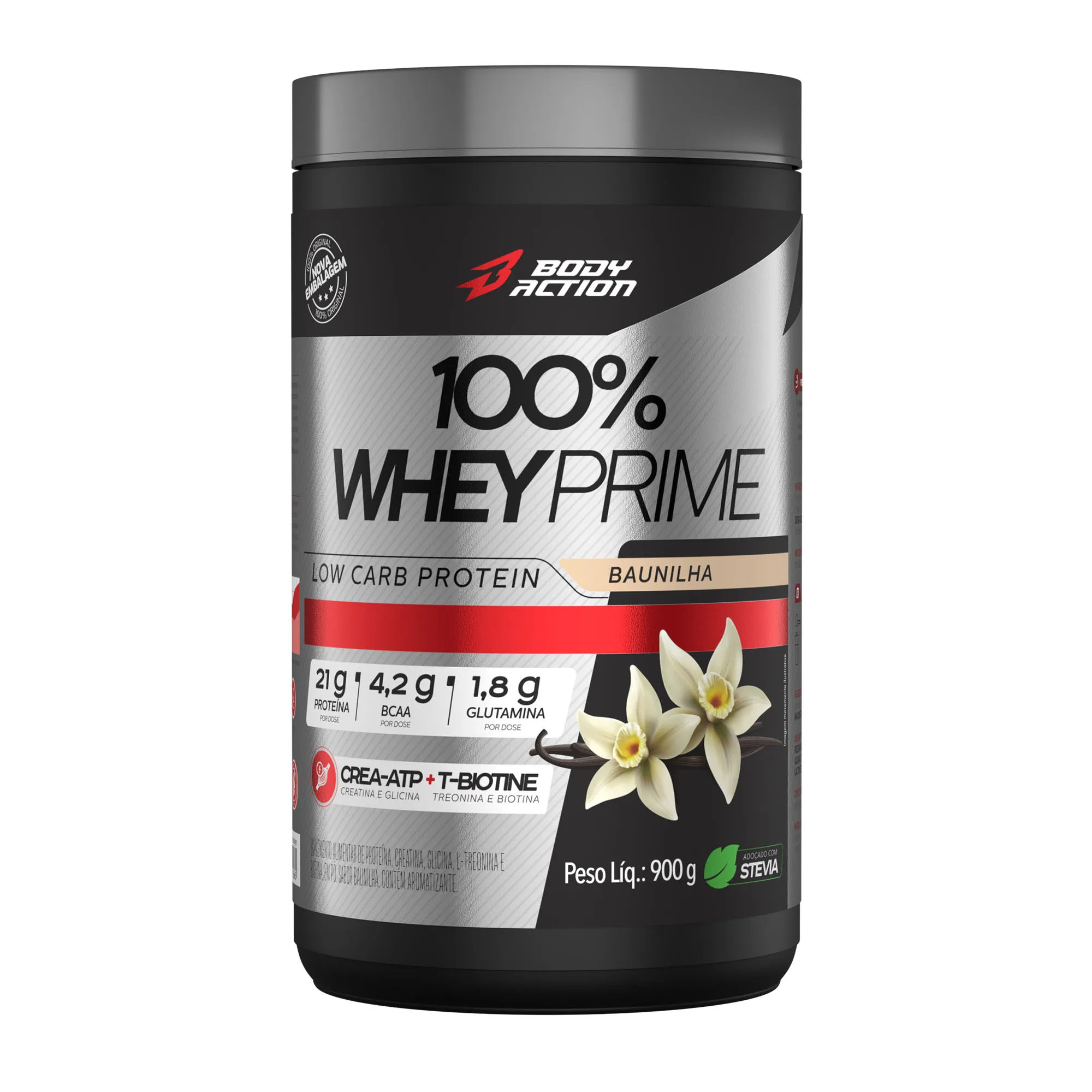 Whey Protein | 100% Whey Prime | 21g Proteína | 900g - Bodyaction 1