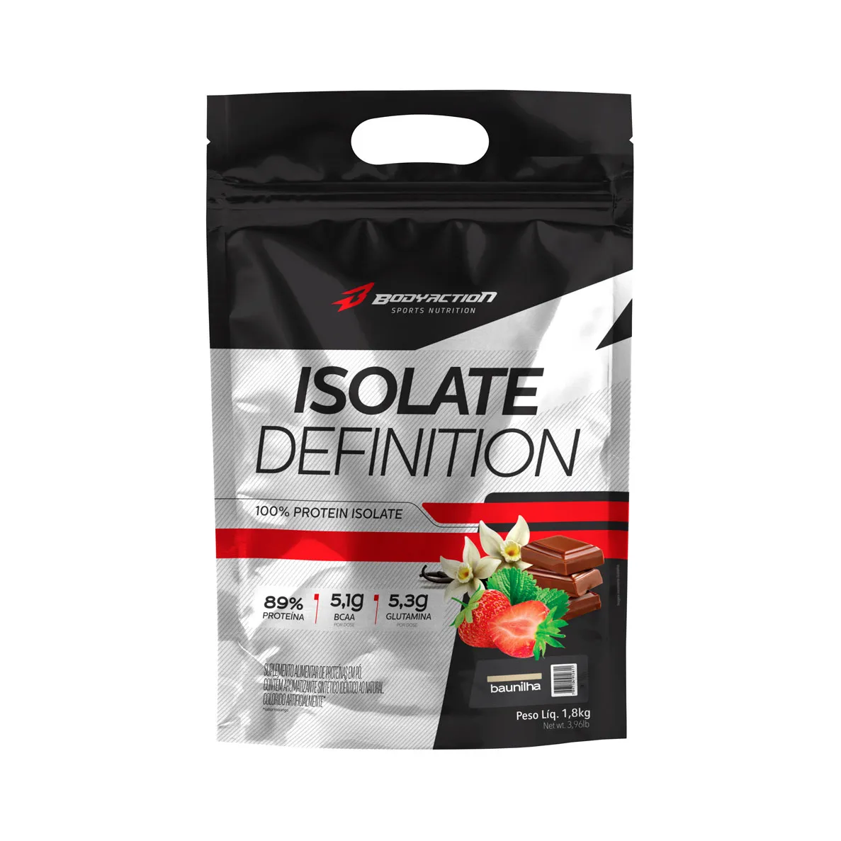 Isolate Definition | Proteína Isolada | Baunilha | 1,8kg - Bodyaction 1