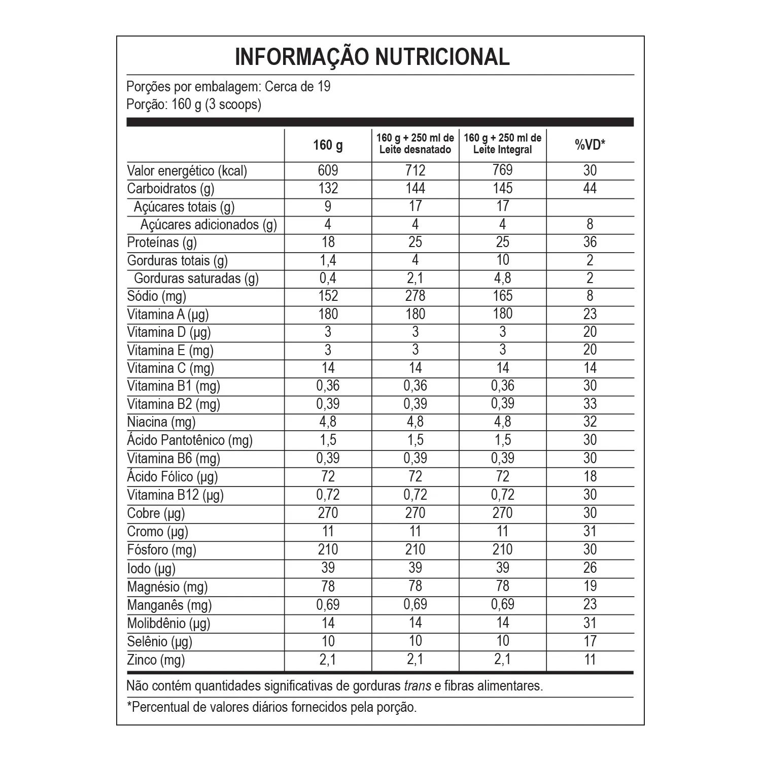 Hard Mass | Hypercalórico | Baunilha | 3kg - Bodyaction 2