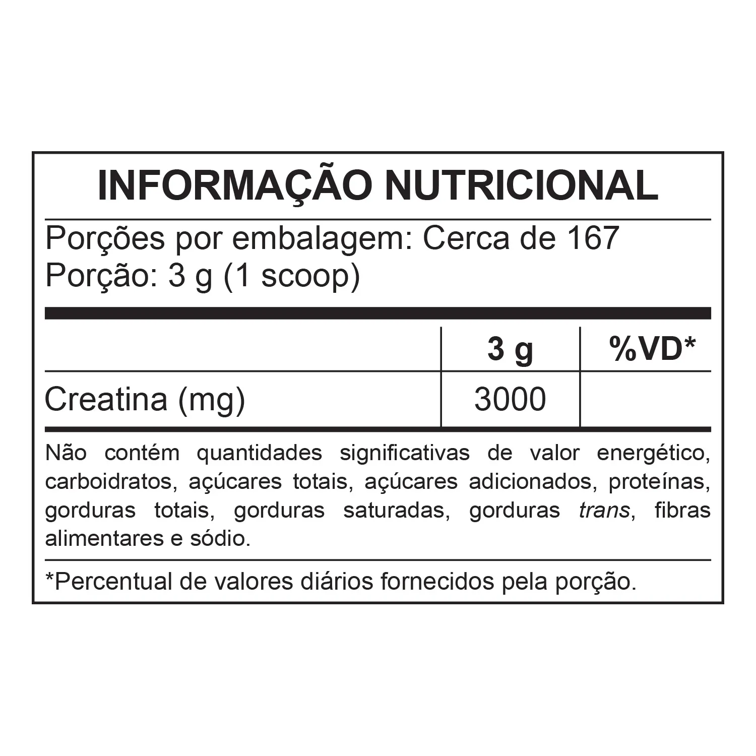 Creatina Monohidratada | 500g - Bodyaction 3