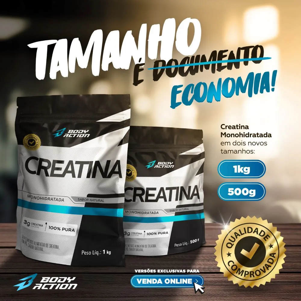 Creatina Monohidratada | 500g - Bodyaction 2