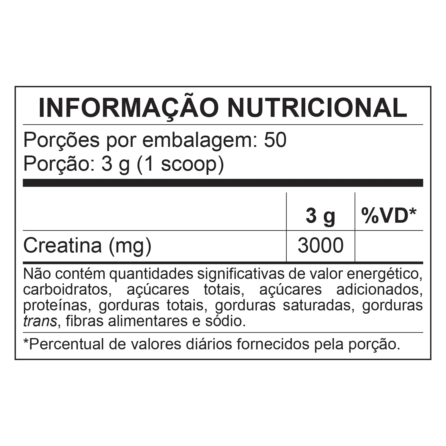 Creatina Monohidratada | 3g de Creatina/Dose | 150g - Bodyaction 2