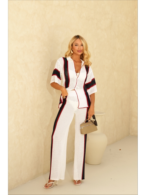 Conjunto Saída listras 2