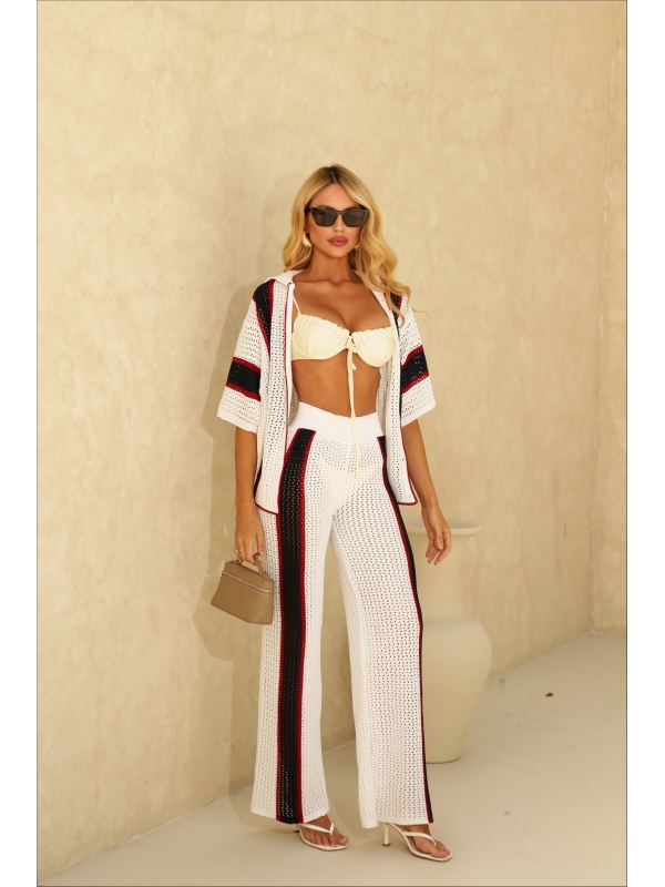 Conjunto Saída listras 3