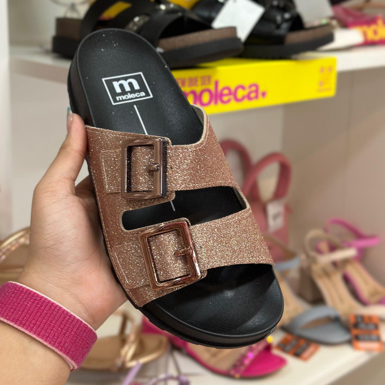 Sandália Moleca Glitter 5436.401 1
