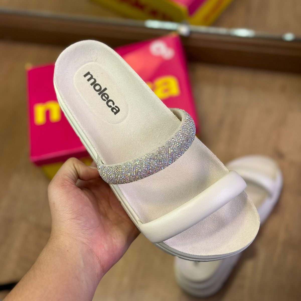 Sandália Papete Moleca Turim 5513.105 2