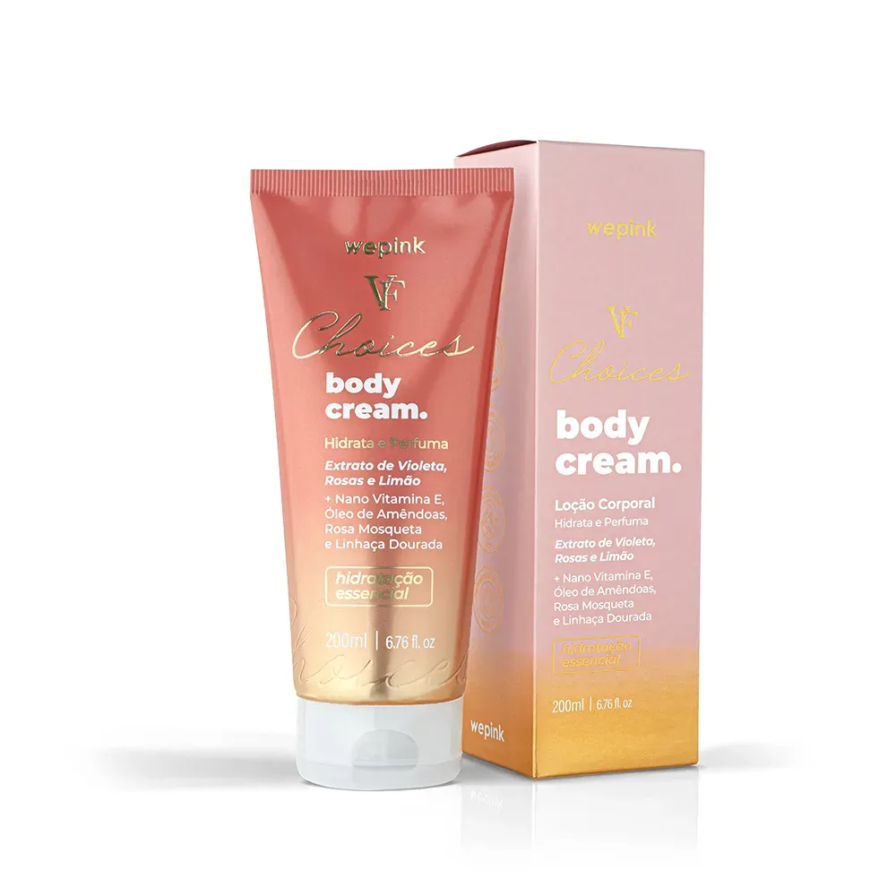 Body Cream VF Choices Desodorante Hidratante 200ml 1