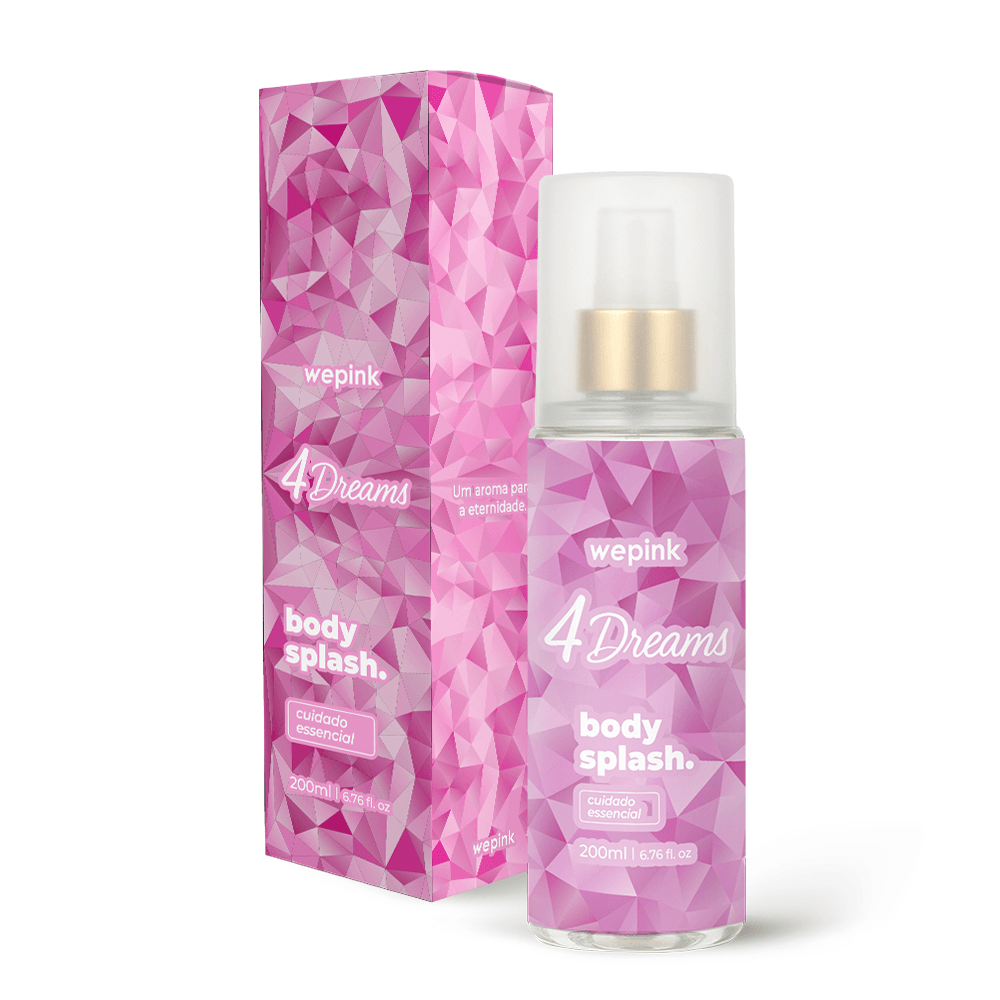 Body Splash 4Dreams Desodorante Colônia 200ml 5