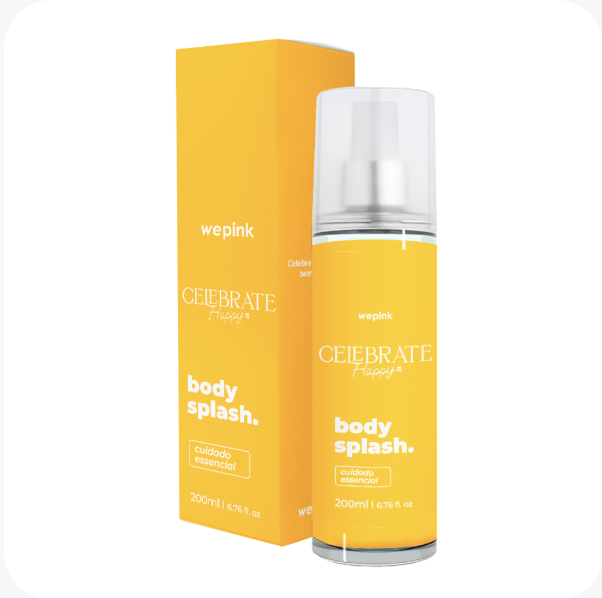 Body Splash Celebrate Happy Desodorante Colônia 200 ml - Wepink 1