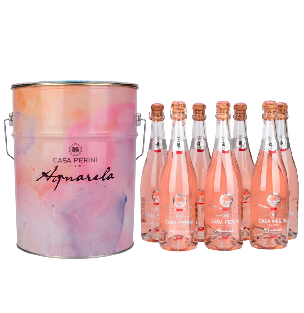 BALDE ESPUMANTE CASA PERINI AQUARELA (7X750ml) 1