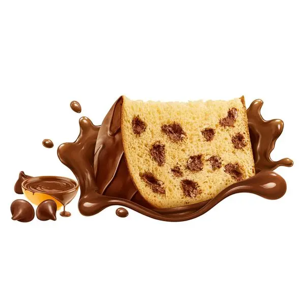 Caixa Bauducco Chocottone Gotas e Cobertura 450g 3