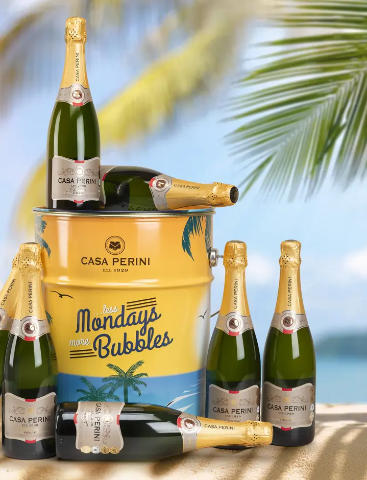 BALDE ESPUMANTE CASA PERINI BRUT (7X750ML) 2