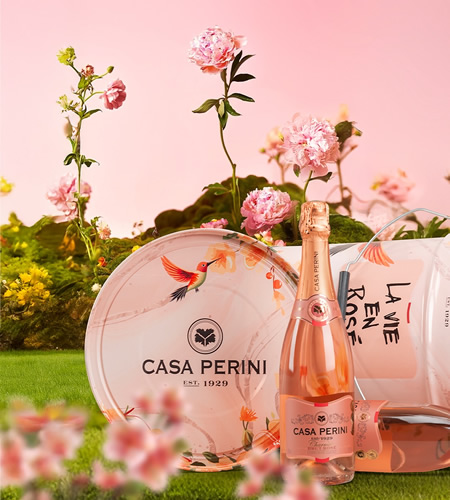 BALDE ESPUMANTE CASA PERINI BRUT ROSE (7X750ml) 2