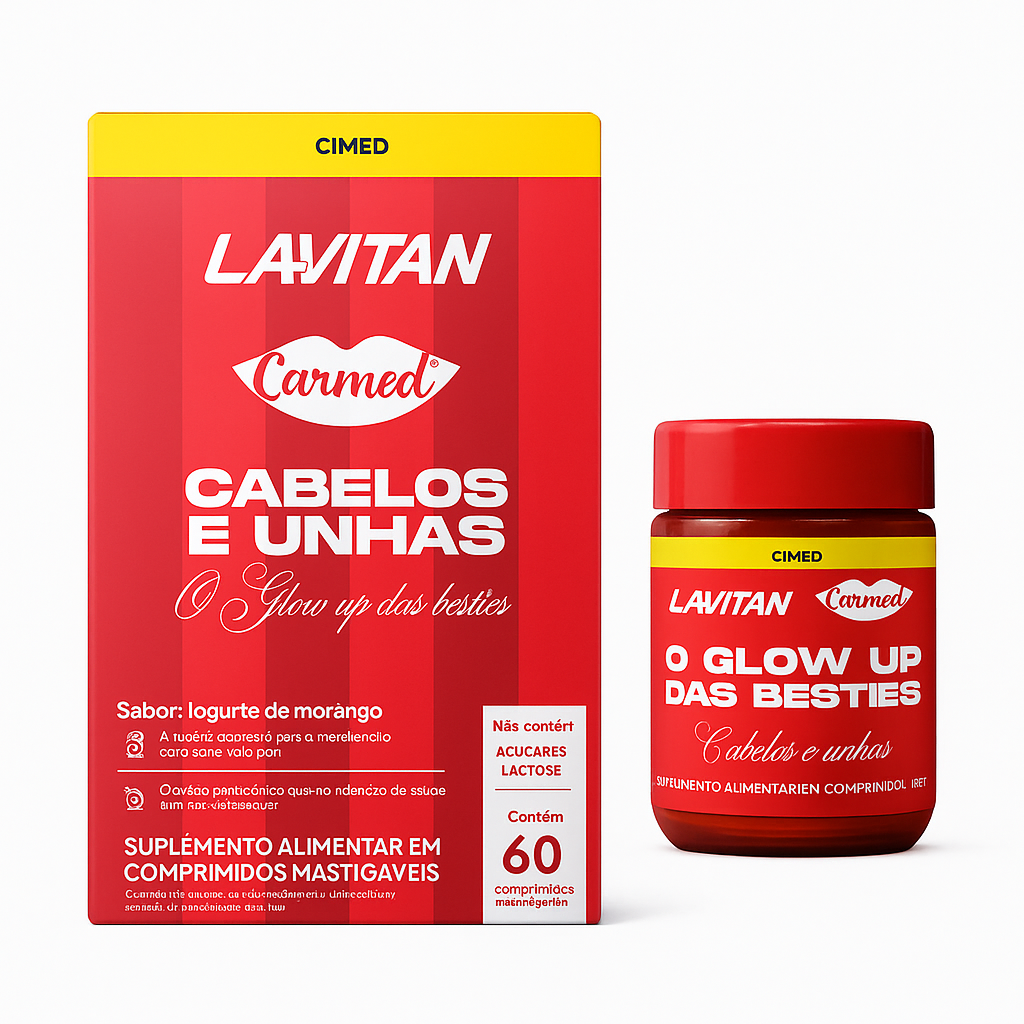 Lavitan Carmed Cabelos/unhas C/60 Cprs 1