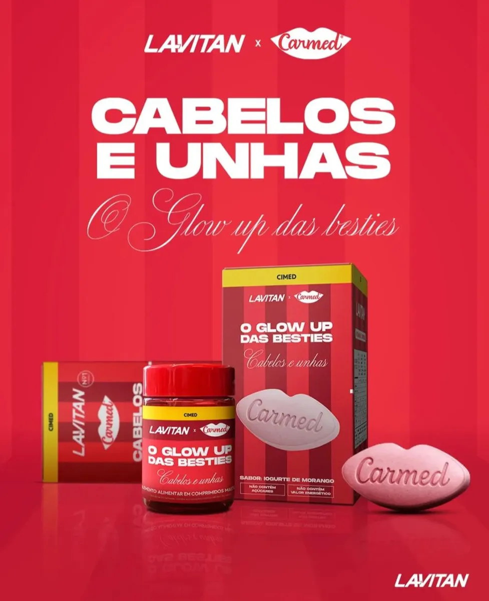 Lavitan Carmed Cabelos/unhas C/60 Cprs 3