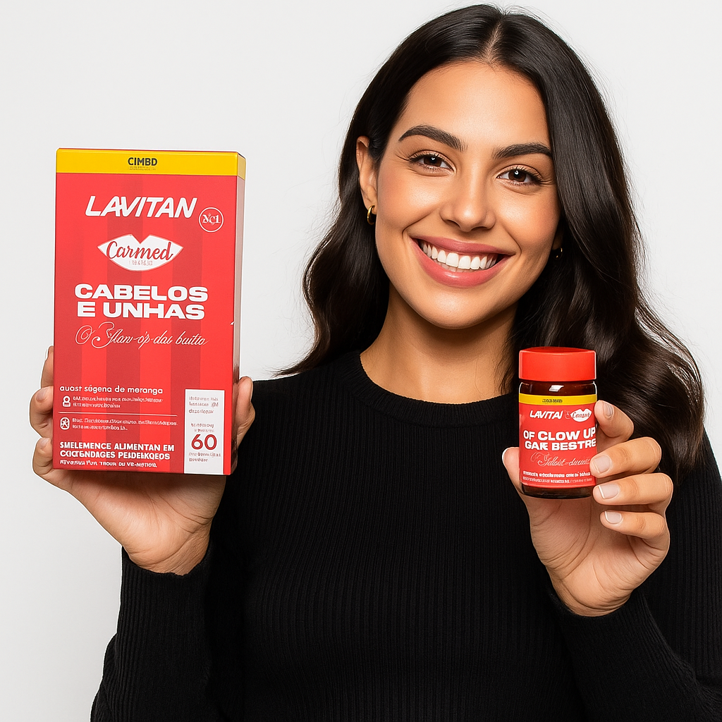 Lavitan Carmed Cabelos/unhas C/60 Cprs 4