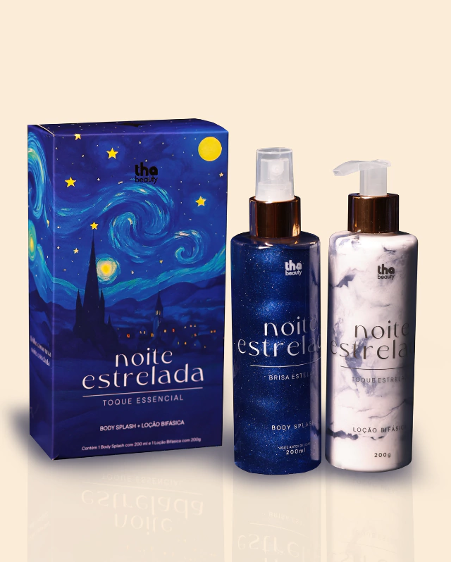 Kit Noite Estrelada: Body Splash + Loção Hidratante 1