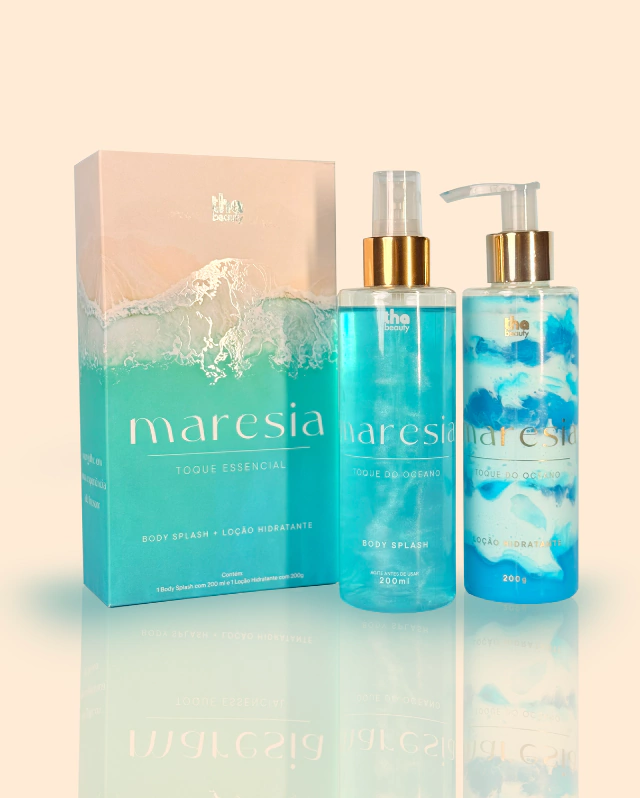 Kit maresia: Body Splash + Loção Hidratante 1