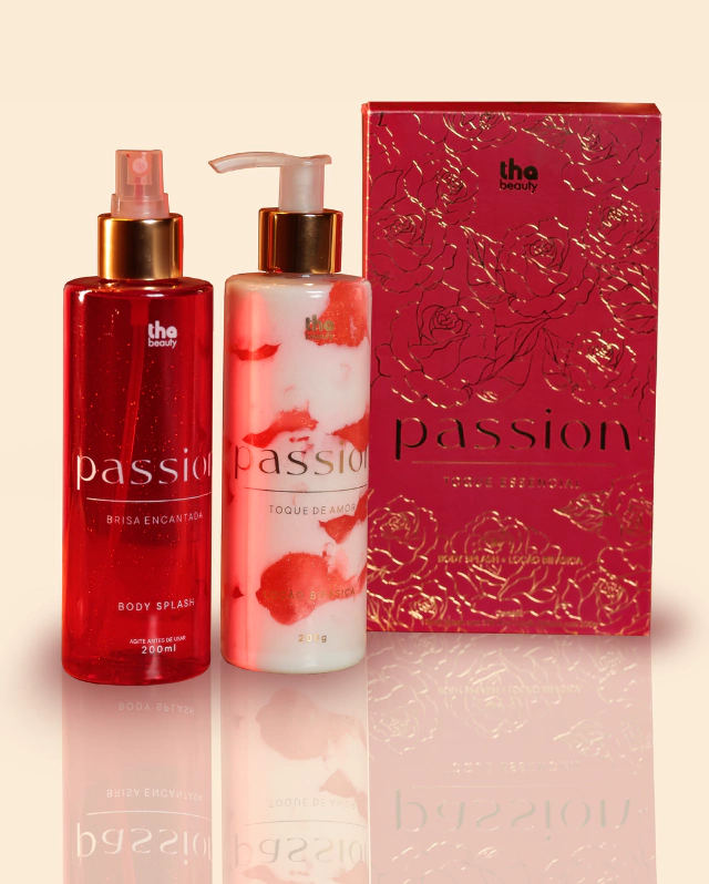 Kit Passion: Body Splash + Loção Bifásica 1