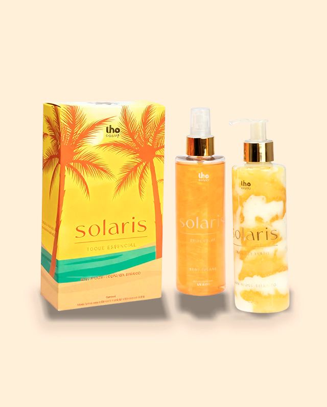 Kit Solaris: Body Splash + Loção Hidratante 1