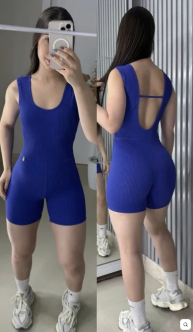 Macaquinho Confort poliamida canelado 4