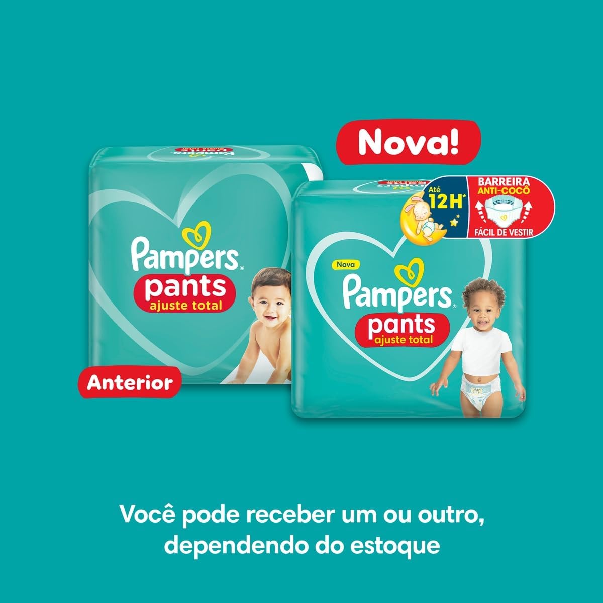 Fralda Pampers Pants Ajuste Total Tamanho M 112 Unidades 8