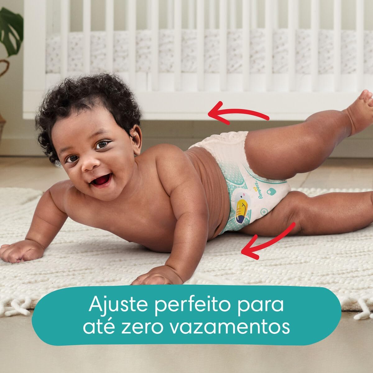 Pampers Fralda Calça Premium Care Ajuste Total, XXG 120 Unidades 9