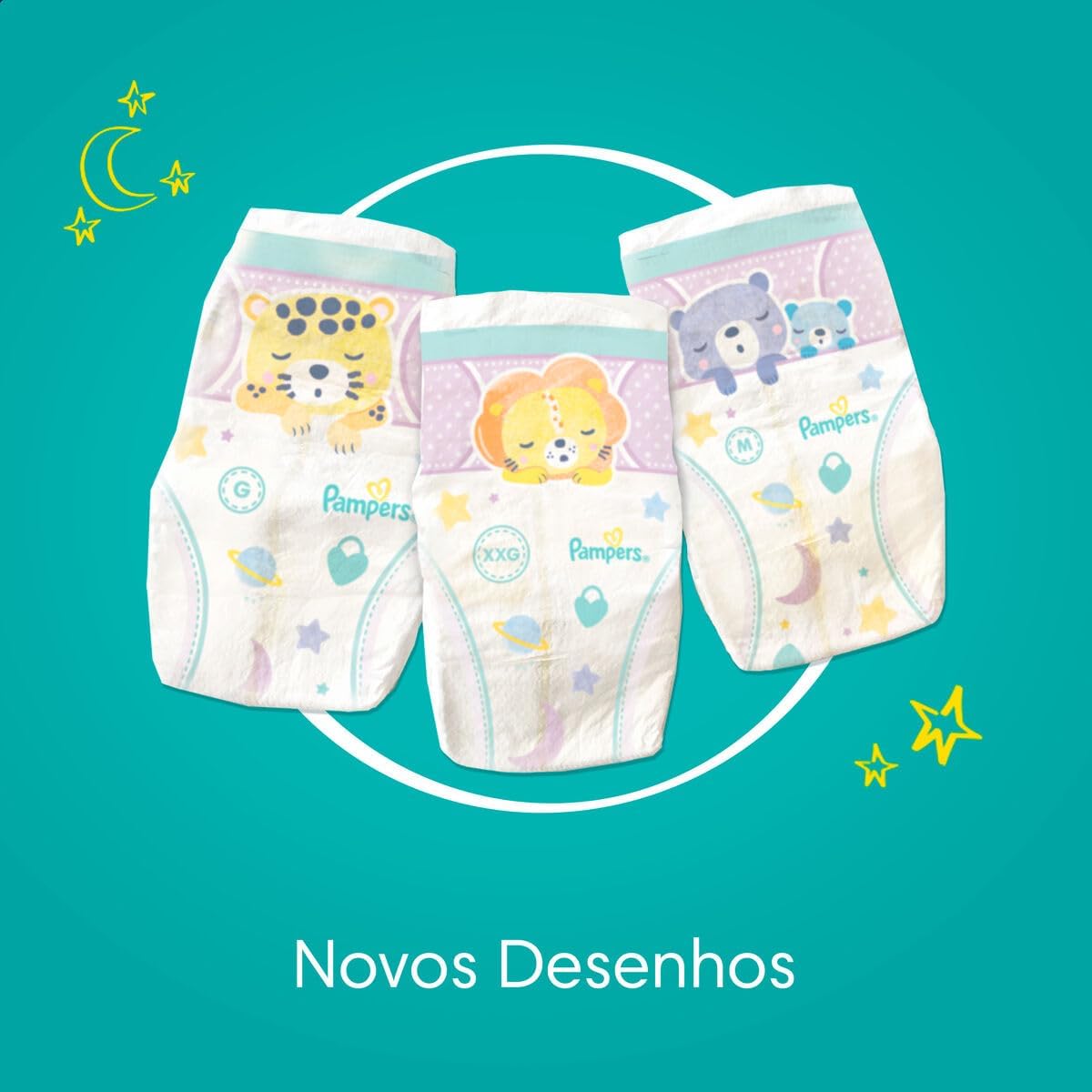 Pampers Ajuste Total Fralda XG 132 unidades 8