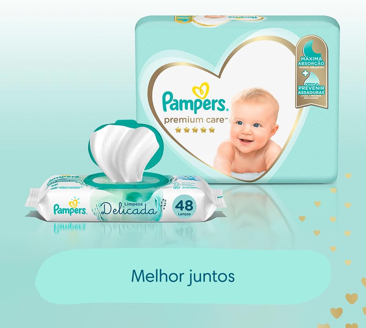 Fralda Pampers Premium Care XXG - 112 fraldas 9