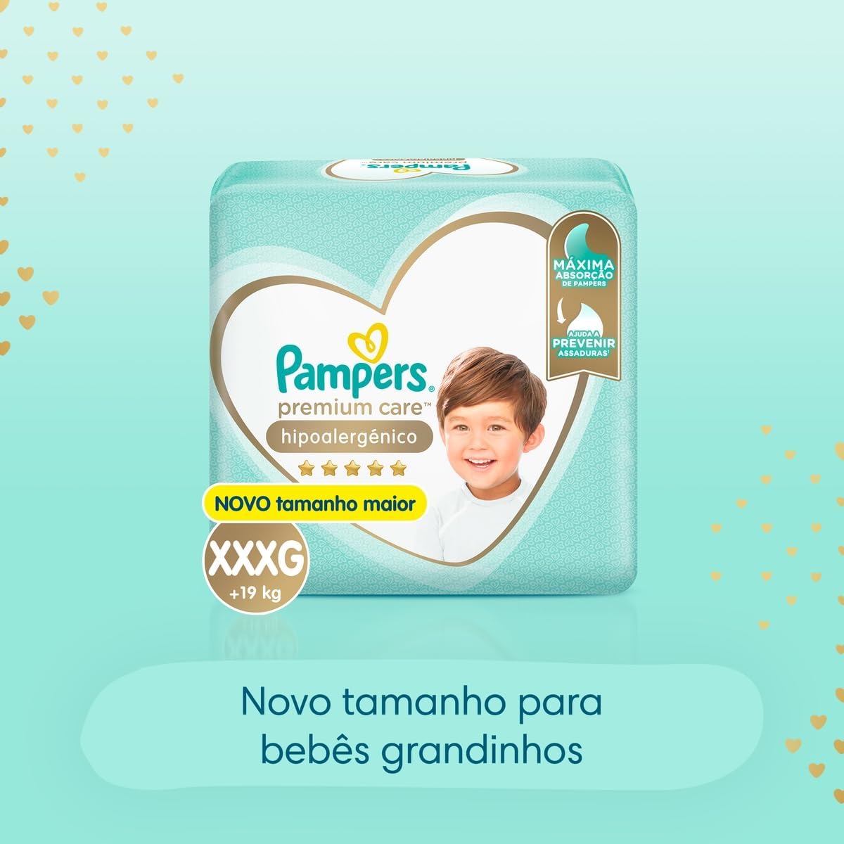 Fralda Pampers Premium Care M - 160 fraldas 7