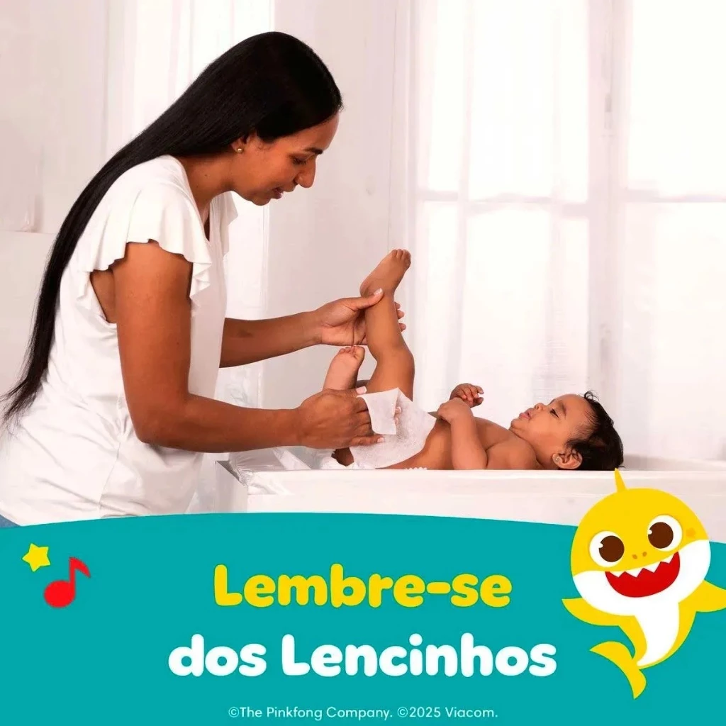 Kit 2 Pacotes Fralda Pampers SuperSequinha 42 unidades cada 7