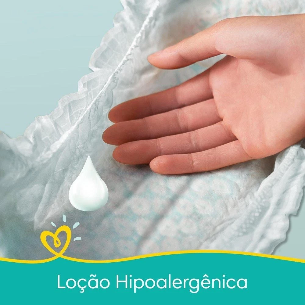 Kit 2 Fraldas Pampers Confort Sec Super Tamanho P 72 Unidades 3