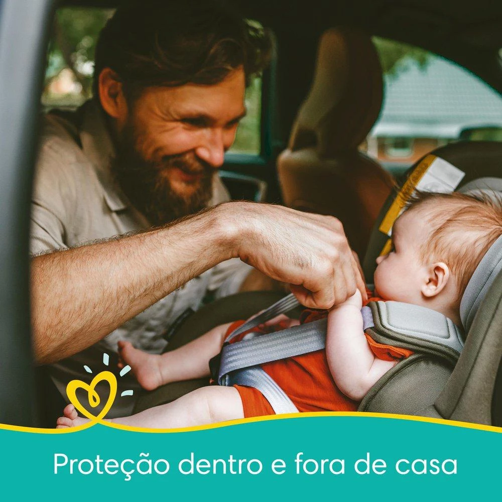 Kit Fraldas Pampers Confort Sec Super Tamanho G com 180 Unidades 5